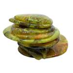 Cast Glass Rocky Mountain Cairn Sculpture by Heather Cuell | Effusion Art Gallery + Cast Glass Studio, Invermere BC