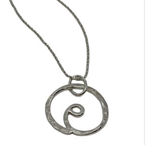 Sterling silver necklace by A&R Jewellery | Effusion Art Gallery + Cast Glass Studio, Invermere BC