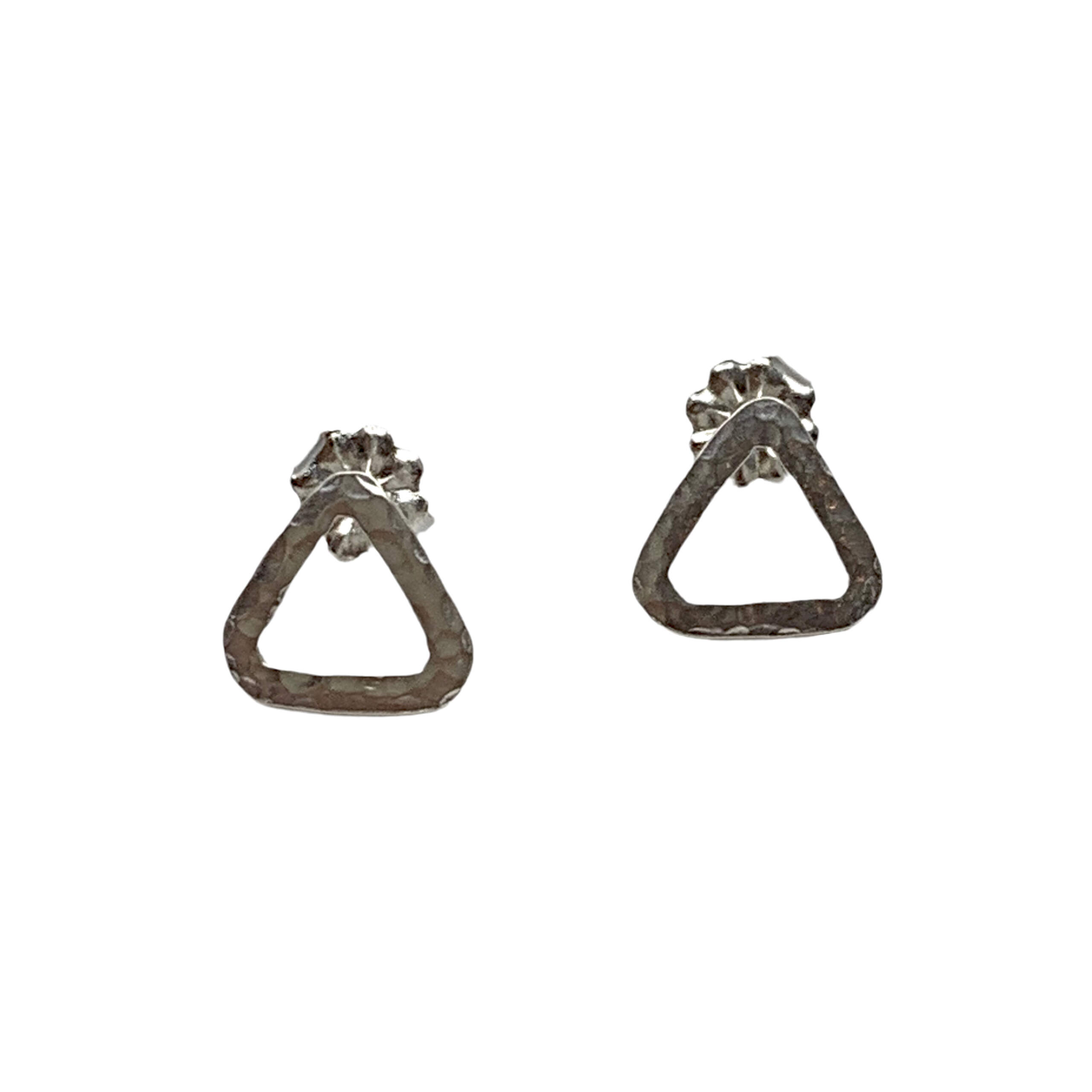 Handmade silver earrings by A&R Jewellery | Effusion Art Gallery + Cast Glass Studio, Invermere BC