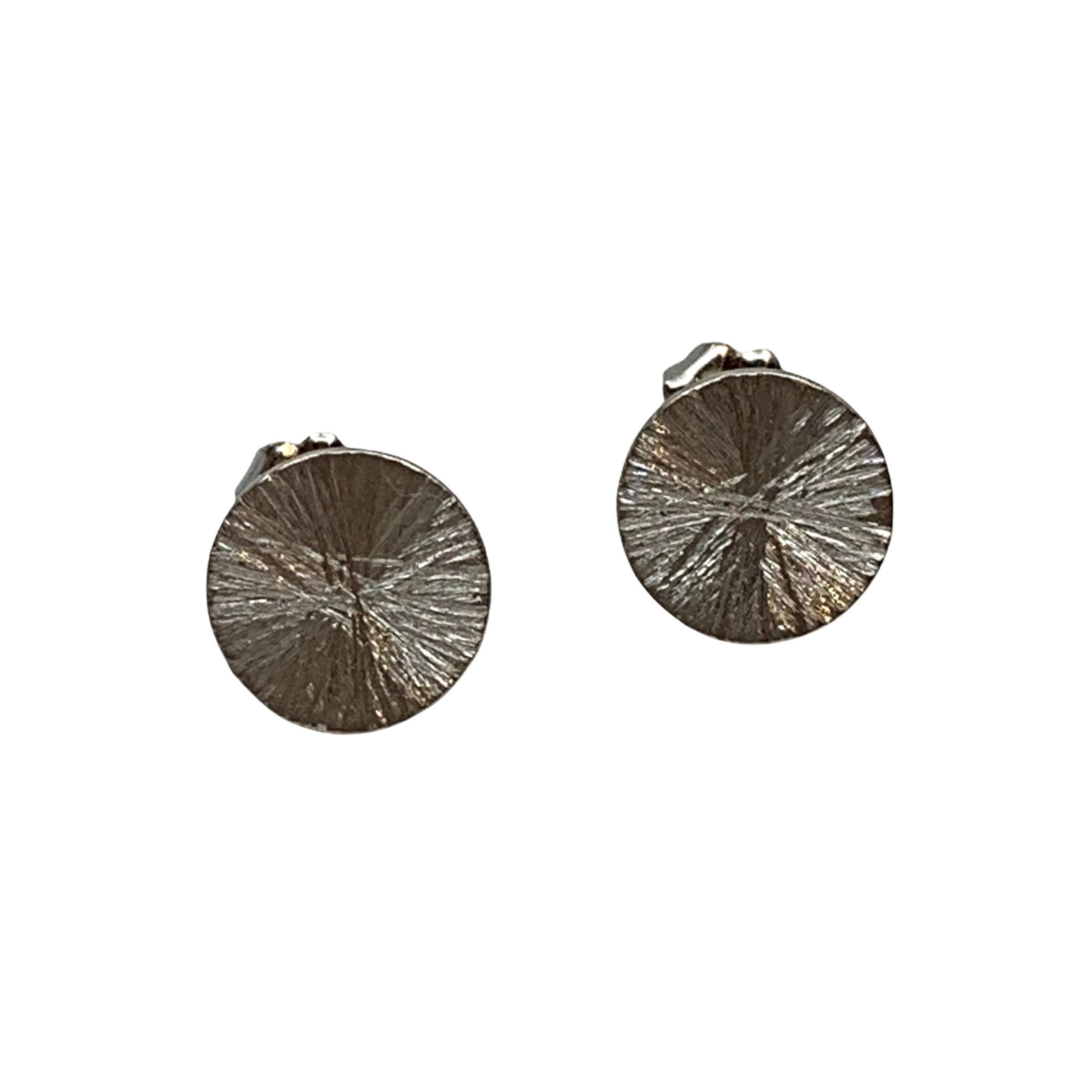 Handmade silver earrings by A&R Jewellery | Effusion Art Gallery + Cast Glass Studio, Invermere BC