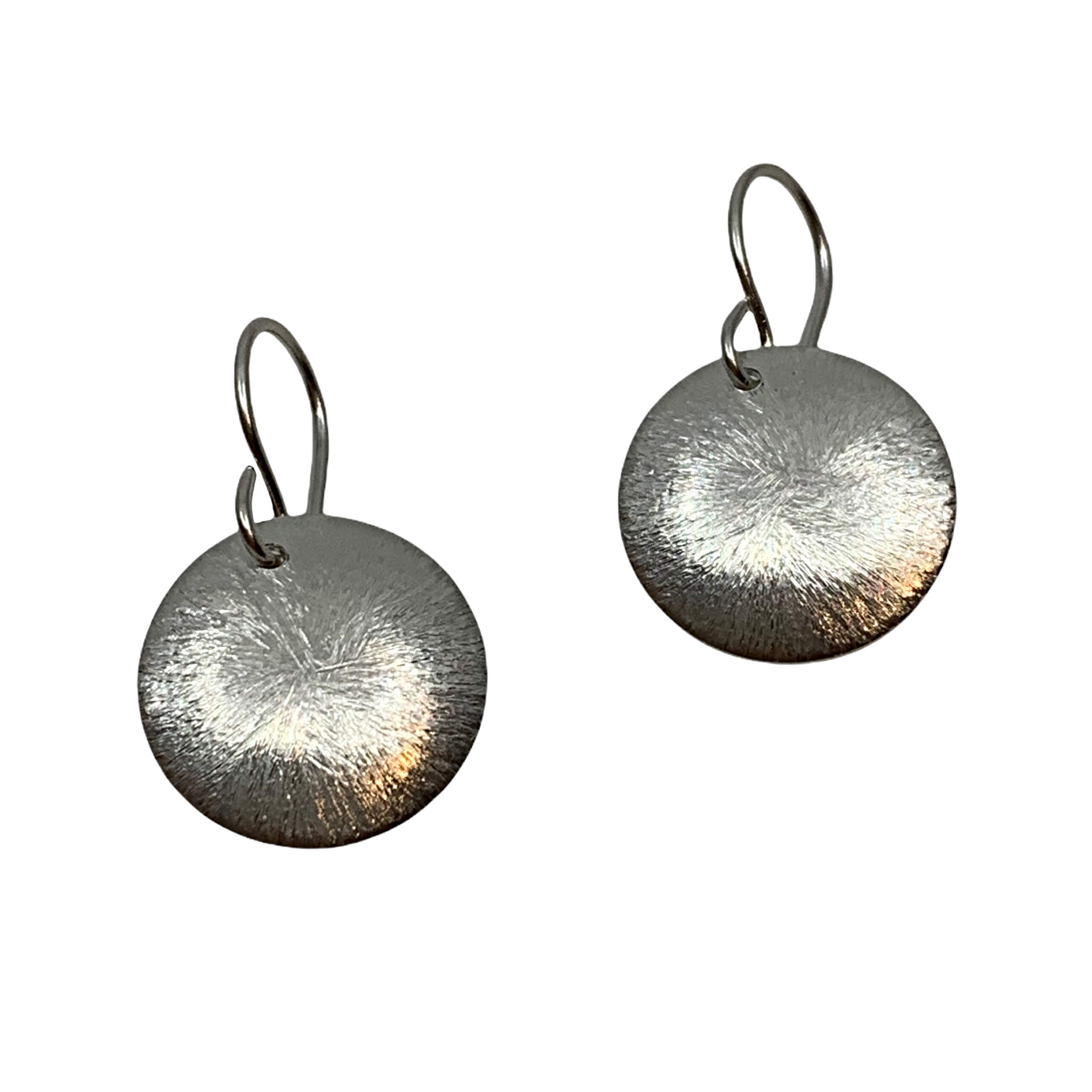 Handmade silver earrings by A&R Jewellery | Effusion Art Gallery + Cast Glass Studio, Invermere BC