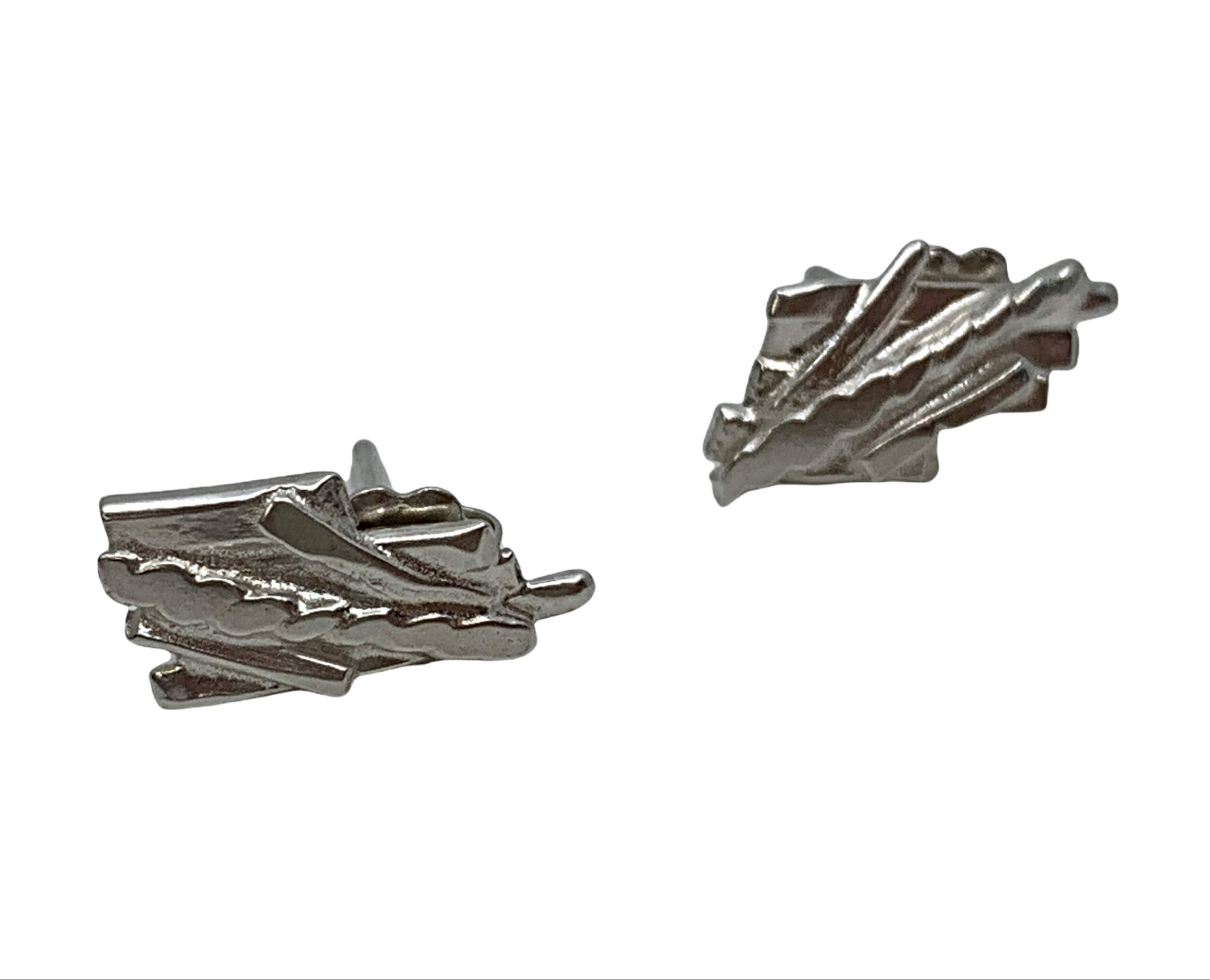Handmade silver earrings by A&R Jewellery | Effusion Art Gallery + Cast Glass Studio, Invermere BC