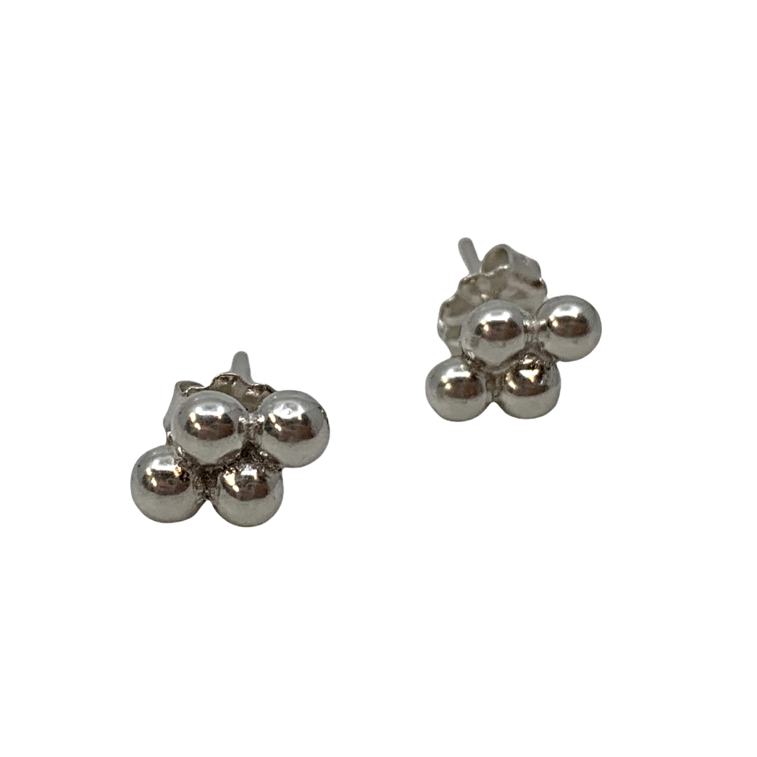 Handmade silver earrings by A&R Jewellery | Effusion Art Gallery + Cast Glass Studio, Invermere BC