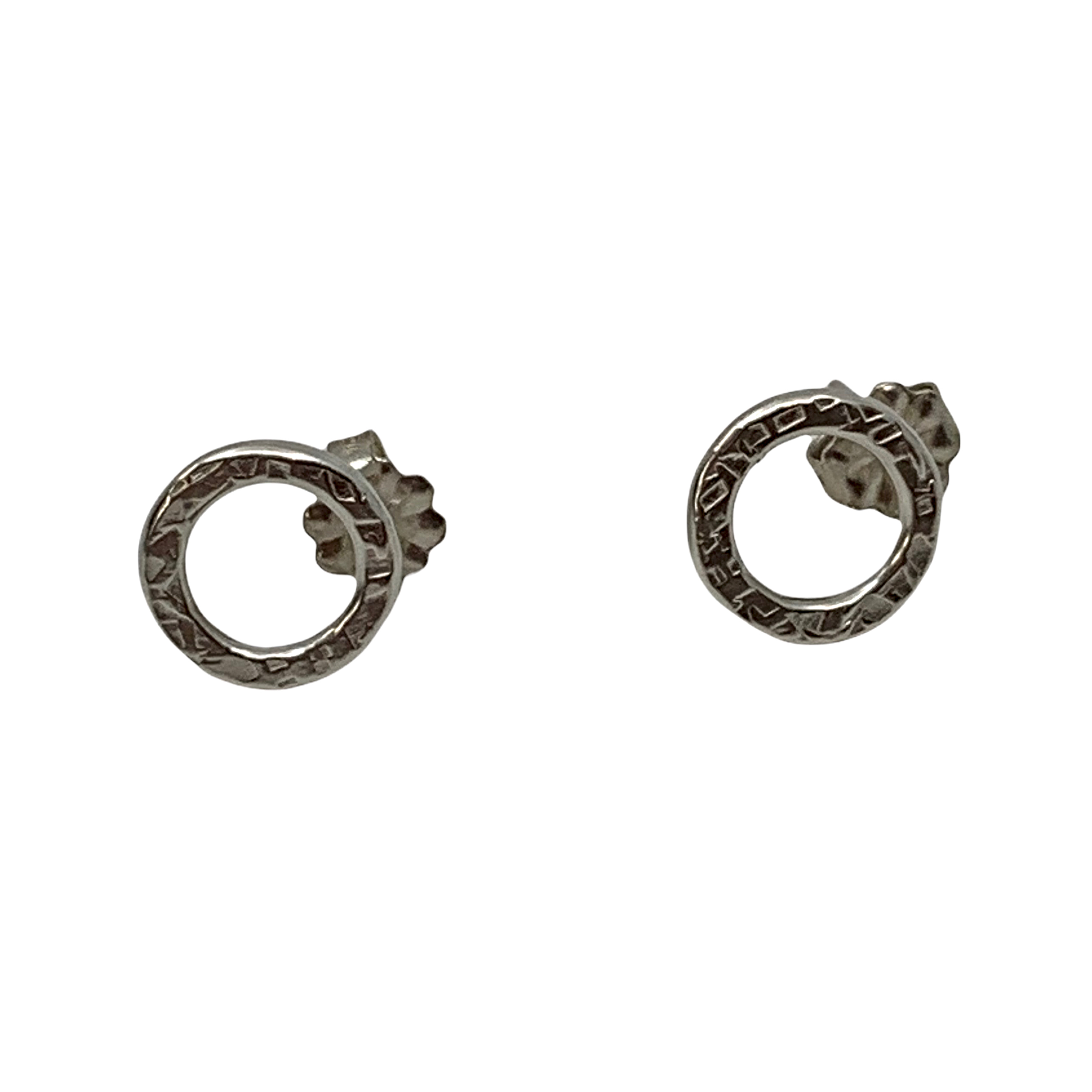 Handmade silver earrings by A&R Jewellery | Effusion Art Gallery + Cast Glass Studio, Invermere BC
