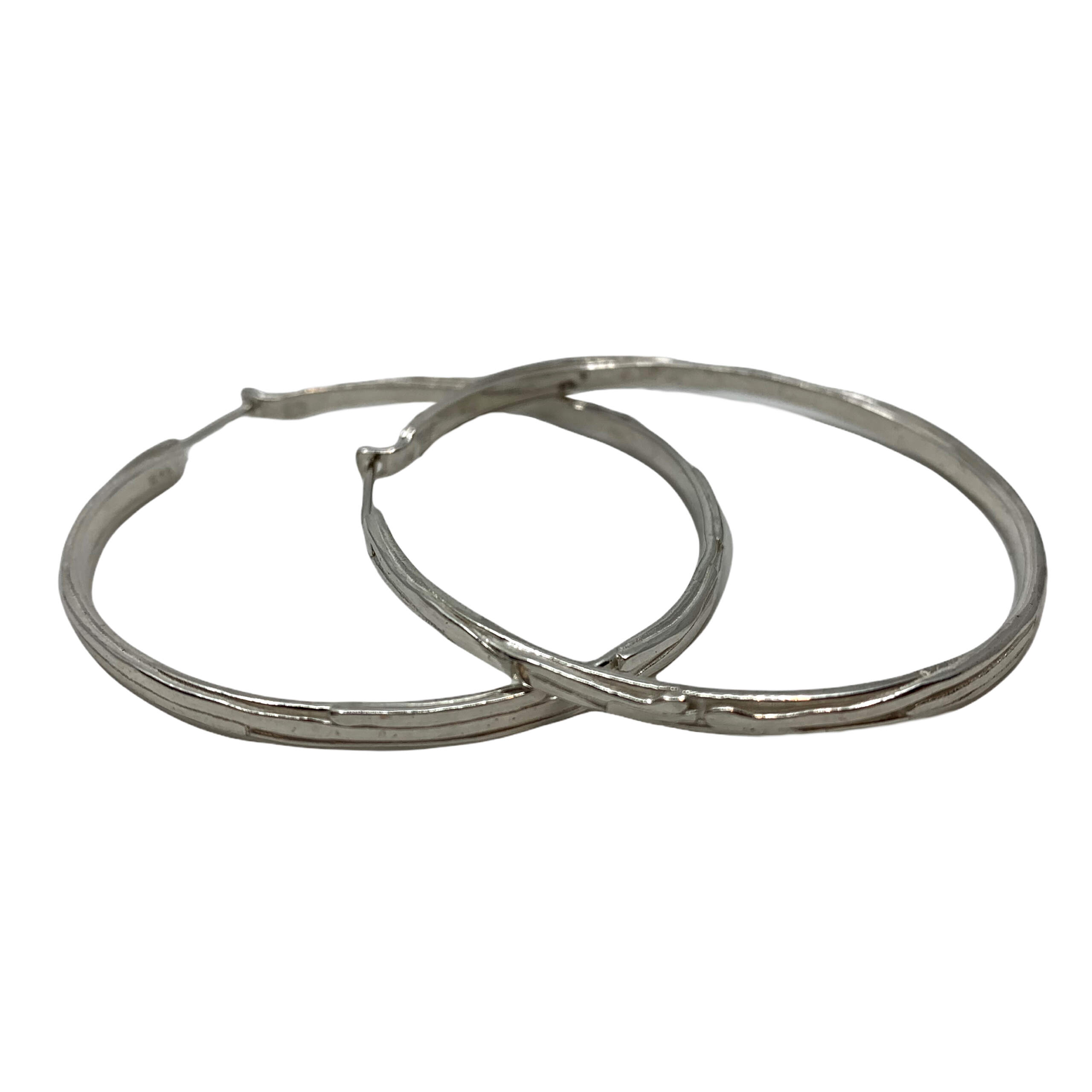 Handmade silver earrings by A&R Jewellery | Effusion Art Gallery + Cast Glass Studio, Invermere BC