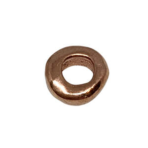 Handmade copper charm by Karyn Chopik | Effusion Art Gallery + Cast Glass Studio, Invermere BC