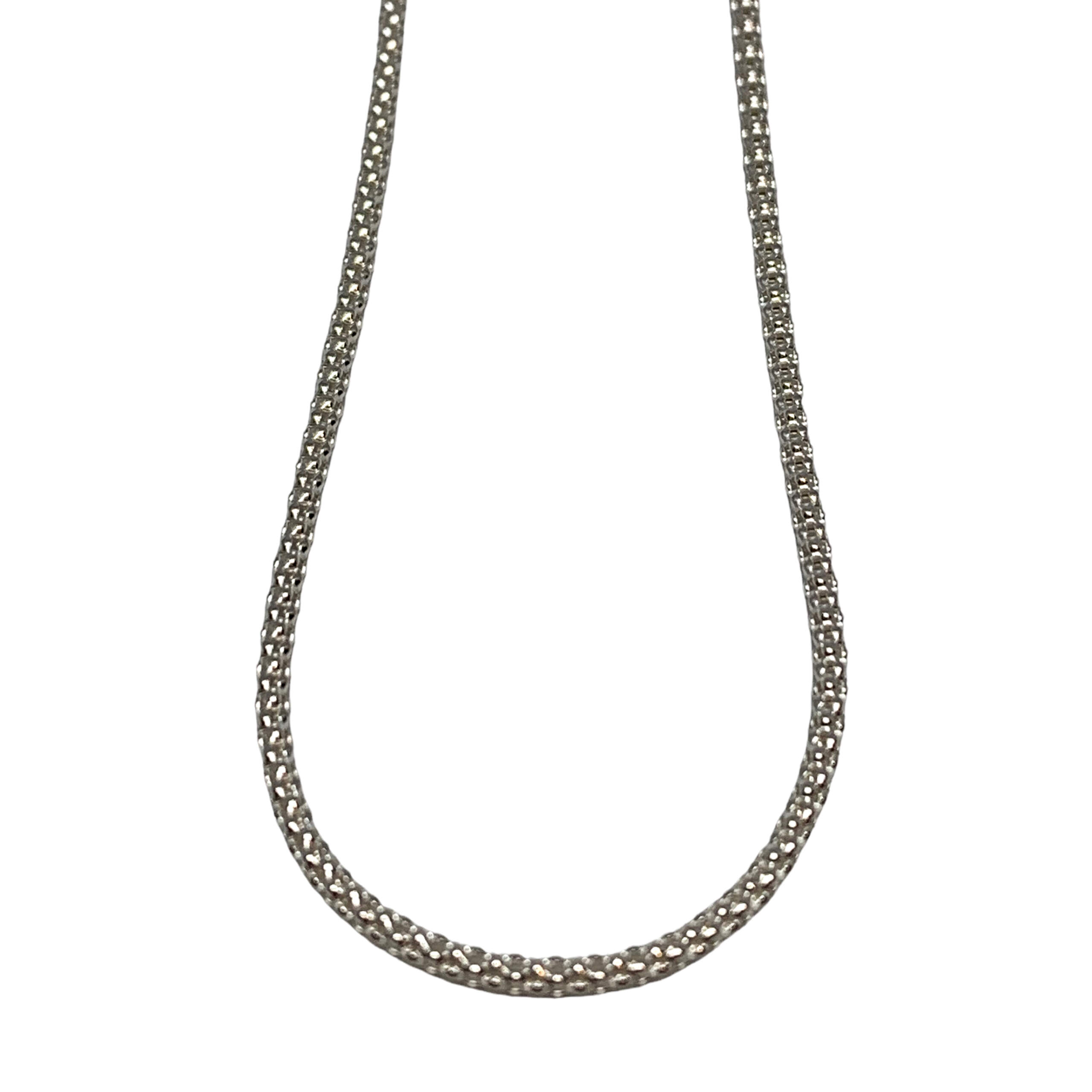 Sterling silver chain by Karyn Chopik | Effusion Art Gallery + Cast Glass Studio, Invermere BC