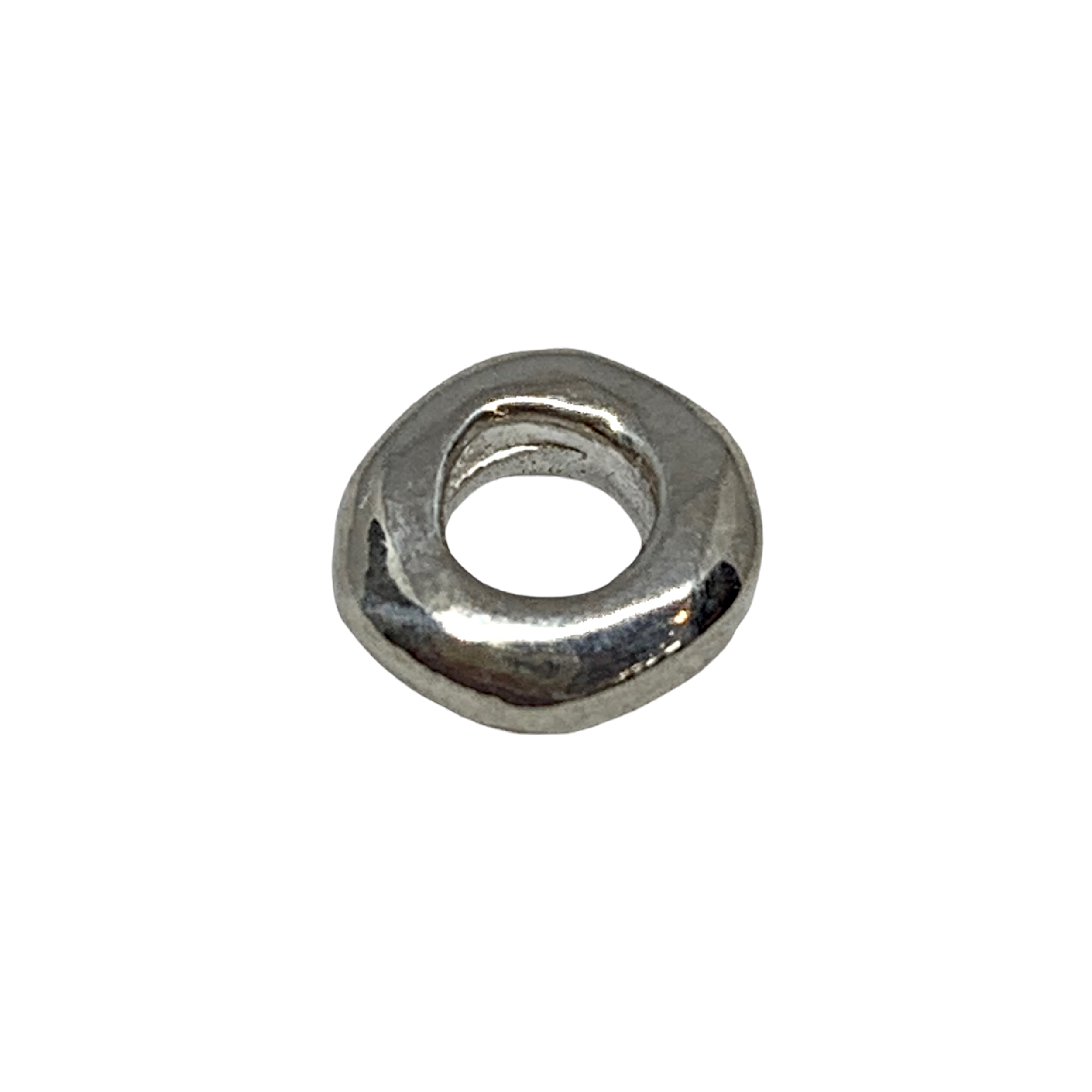 Handmade sterling silver charm by Karyn Chopik | Effusion Art Gallery + Cast Glass Studio, Invermere BC