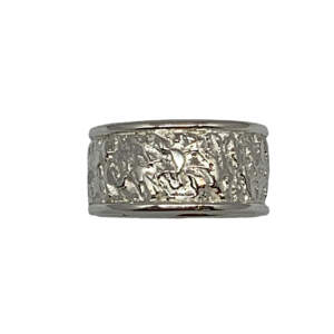 Handmade sterling silver ring by A&R Jewellery | Effusion Art Gallery + Cast Glass Studio, Invermere BC
