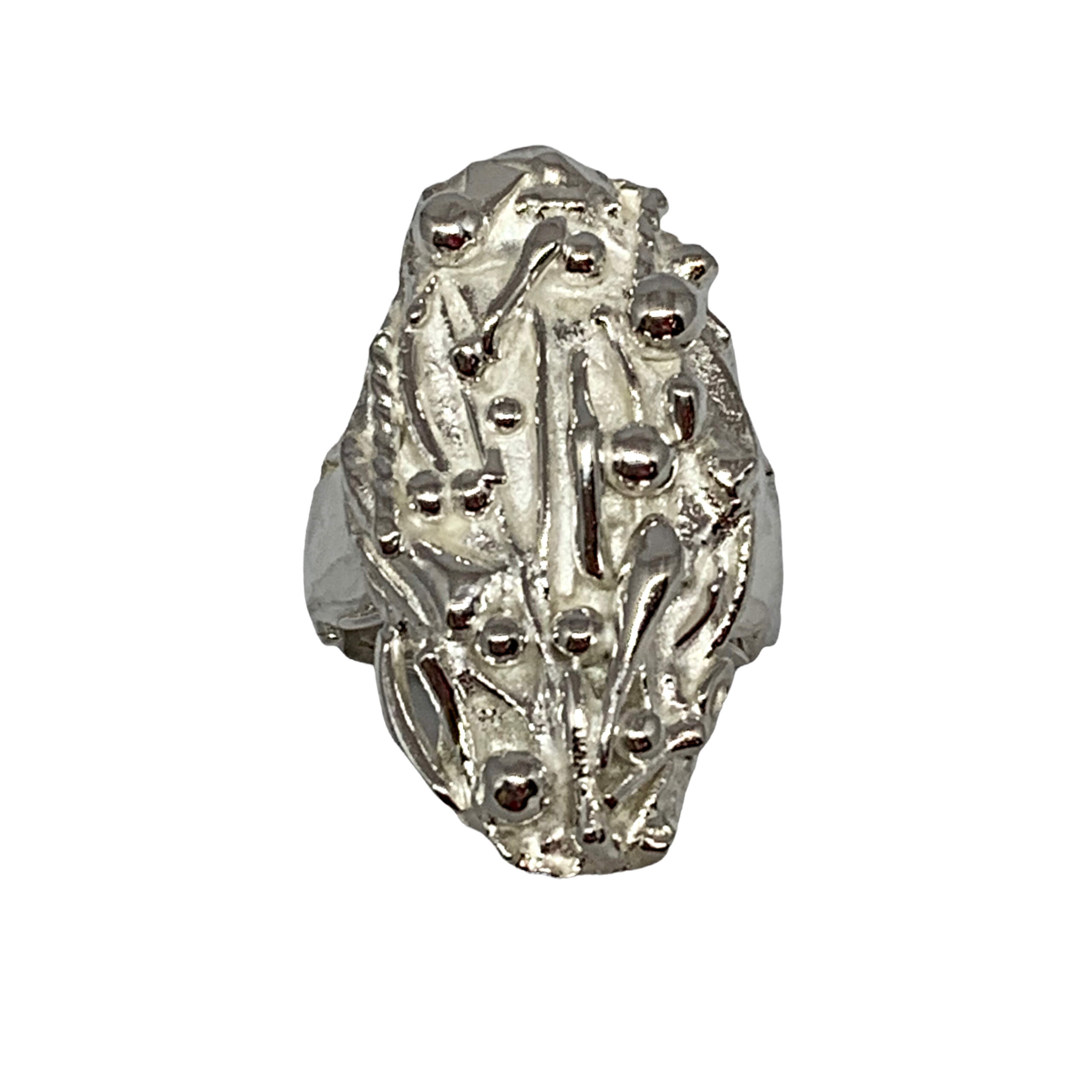 Handmade sterling silver ring by A&R Jewellery | Effusion Art Gallery + Cast Glass Studio, Invermere BC