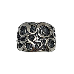 Handmade sterling silver ring by A&R Jewellery | Effusion Art Gallery + Cast Glass Studio, Invermere BC