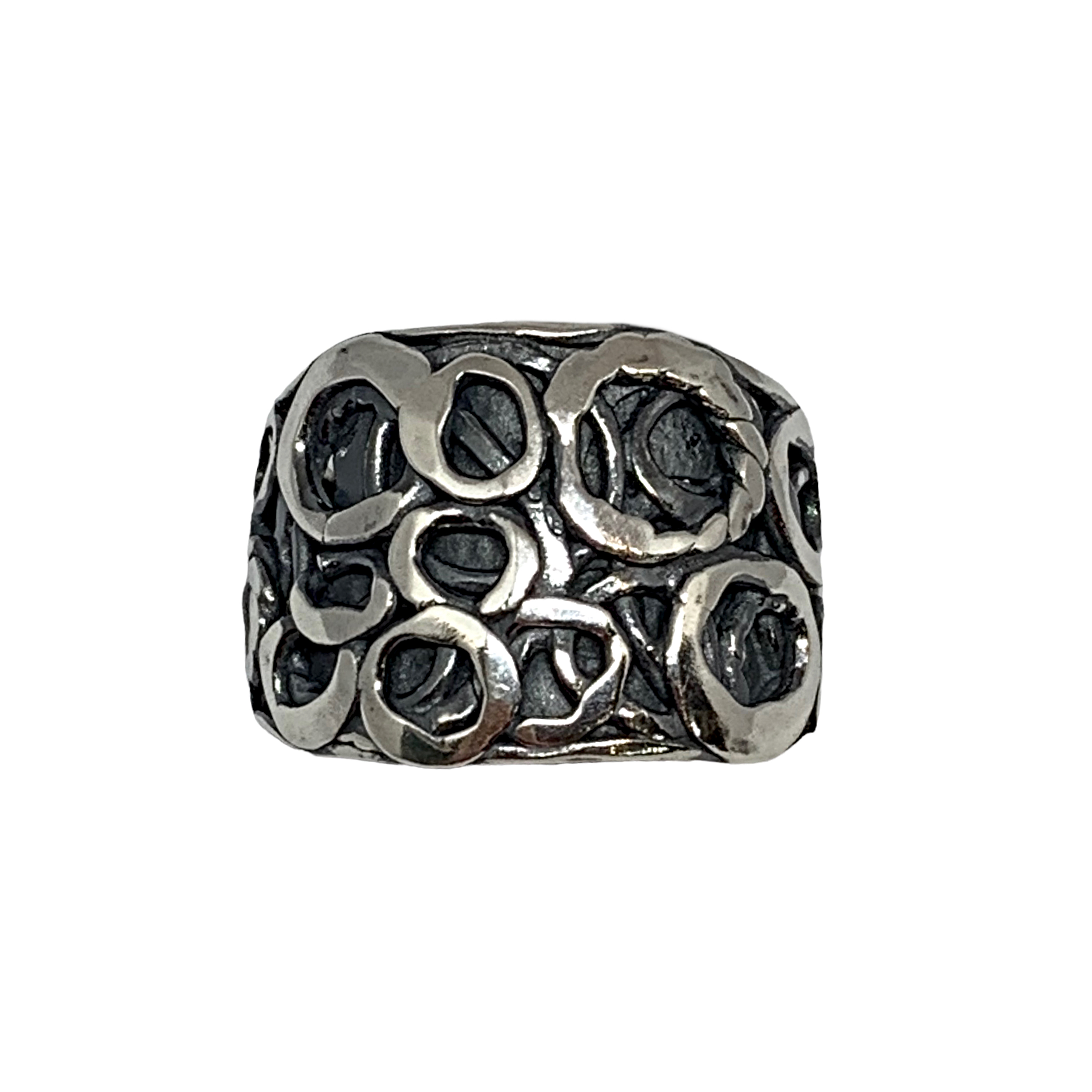 Handmade sterling silver ring by A&R Jewellery | Effusion Art Gallery + Cast Glass Studio, Invermere BC
