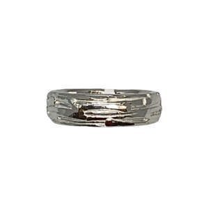 Handmade sterling silver ring by A&R Jewellery | Effusion Art Gallery + Cast Glass Studio, Invermere BC