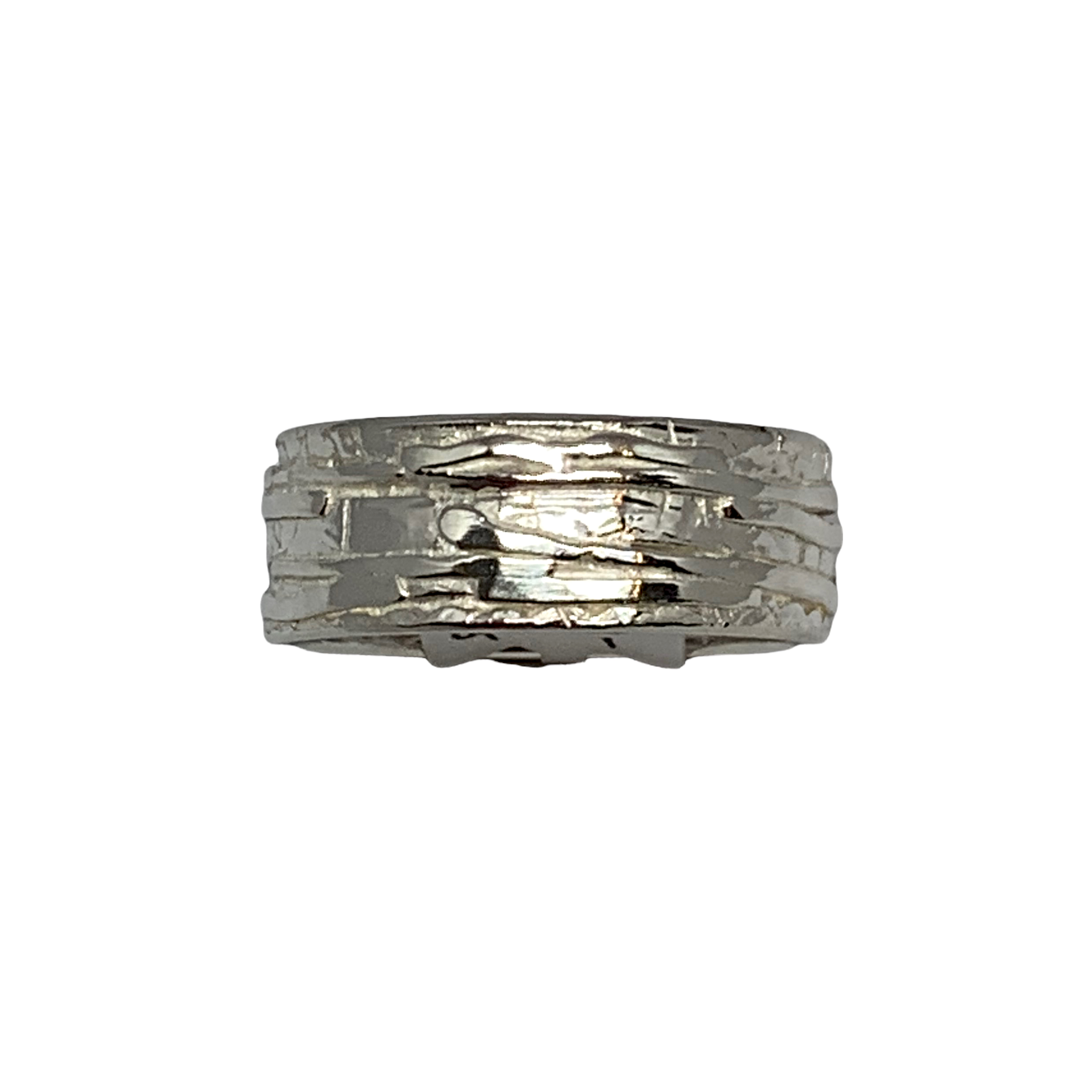Handmade sterling silver ring by A&R Jewellery | Effusion Art Gallery + Cast Glass Studio, Invermere BC