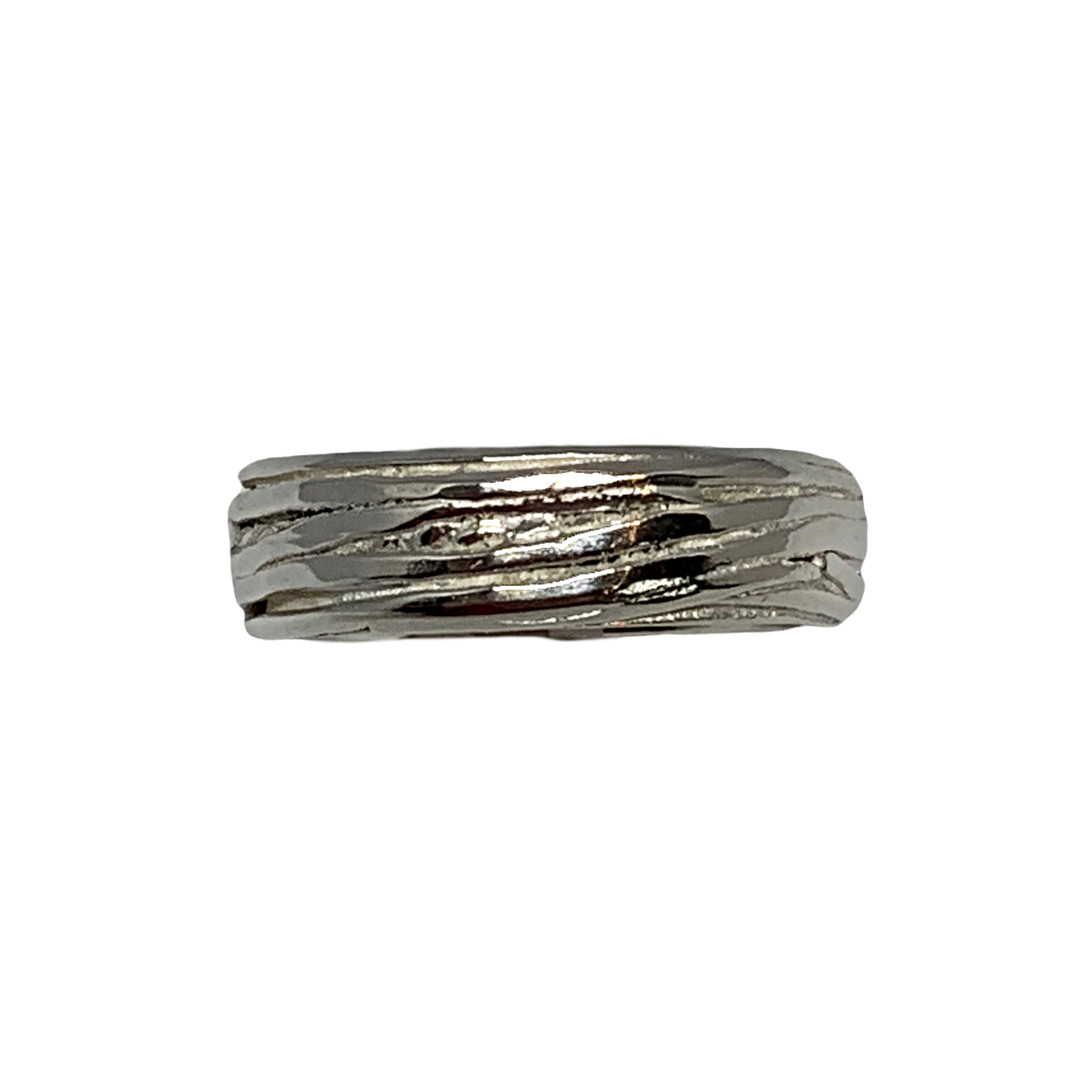 Handmade sterling silver ring by A&R Jewellery | Effusion Art Gallery + Cast Glass Studio, Invermere BC