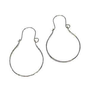 Handmade silver earrings by A&R Jewellery | Effusion Art Gallery + Cast Glass Studio, Invermere BC