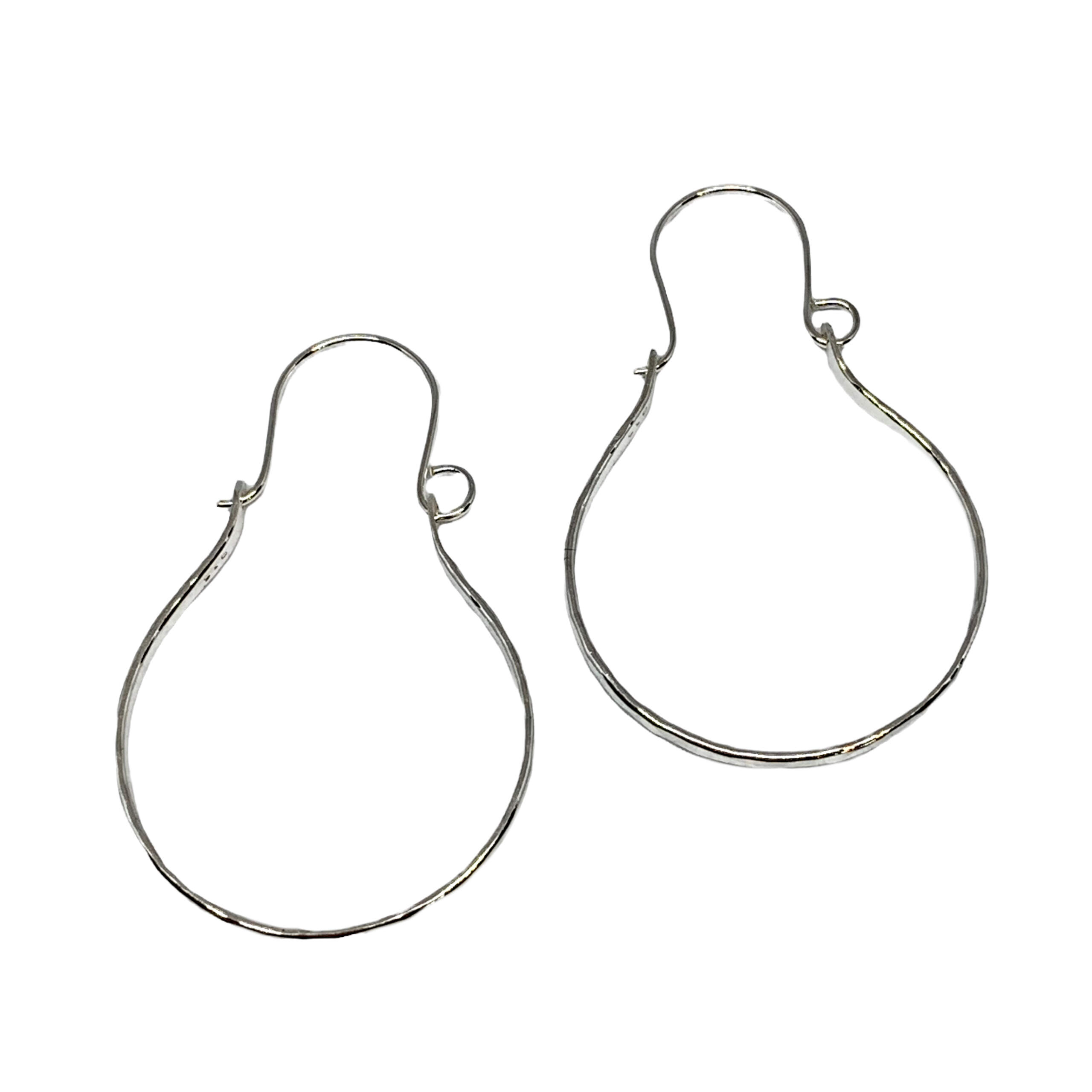 Handmade silver earrings by A&R Jewellery | Effusion Art Gallery + Cast Glass Studio, Invermere BC