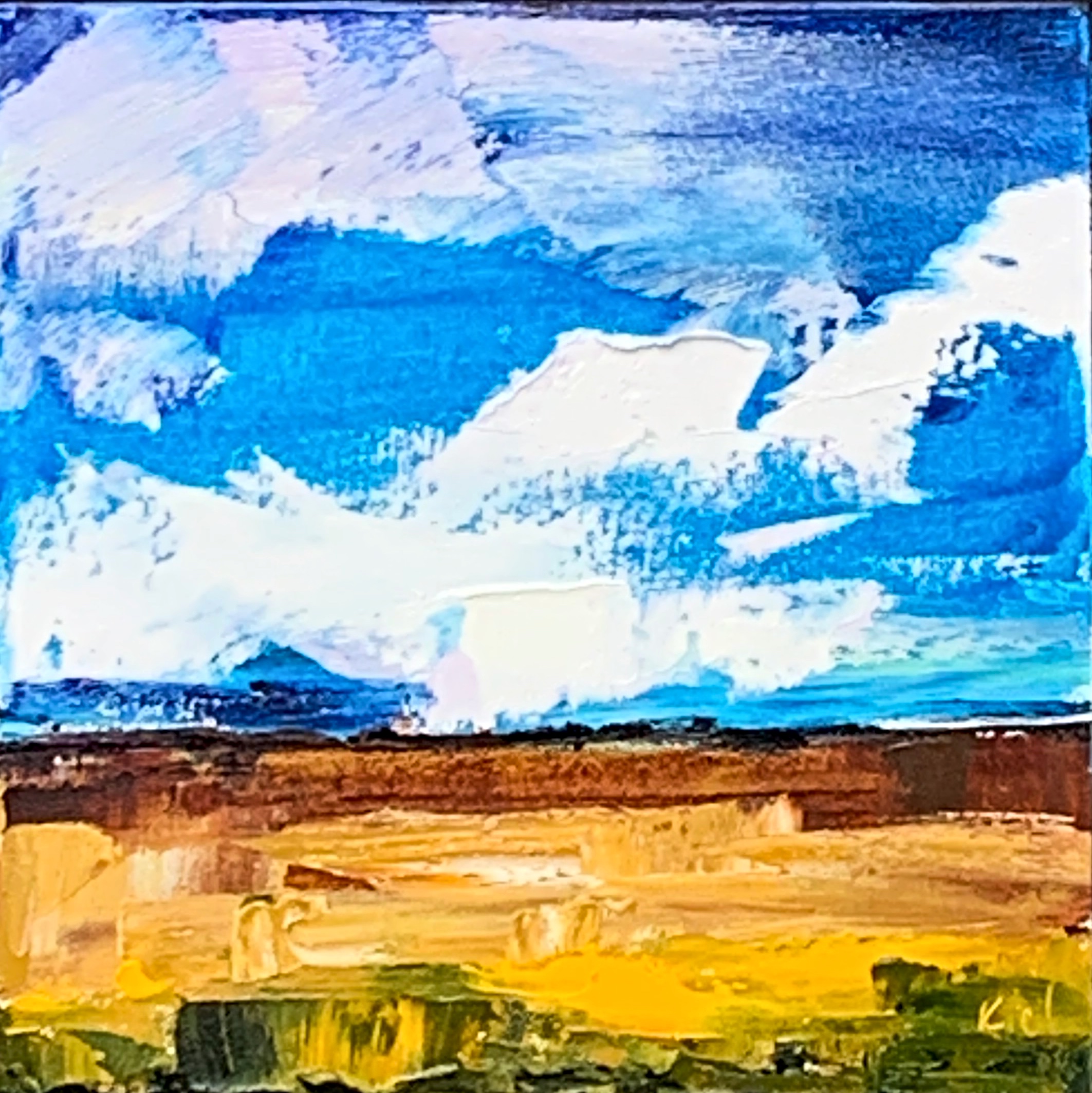 I'll Meet You Here 10, oil landscape painting by Kimberly Kiel | Effusion Art Gallery + Cast Glass Studio, Invermere BC