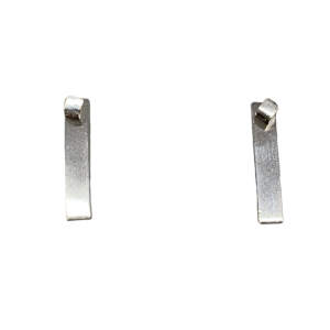 Locally handmade silver ear jacket earrings by A&R Jewellery | Effusion Art Gallery + Cast Glass Studio, Invermere BC