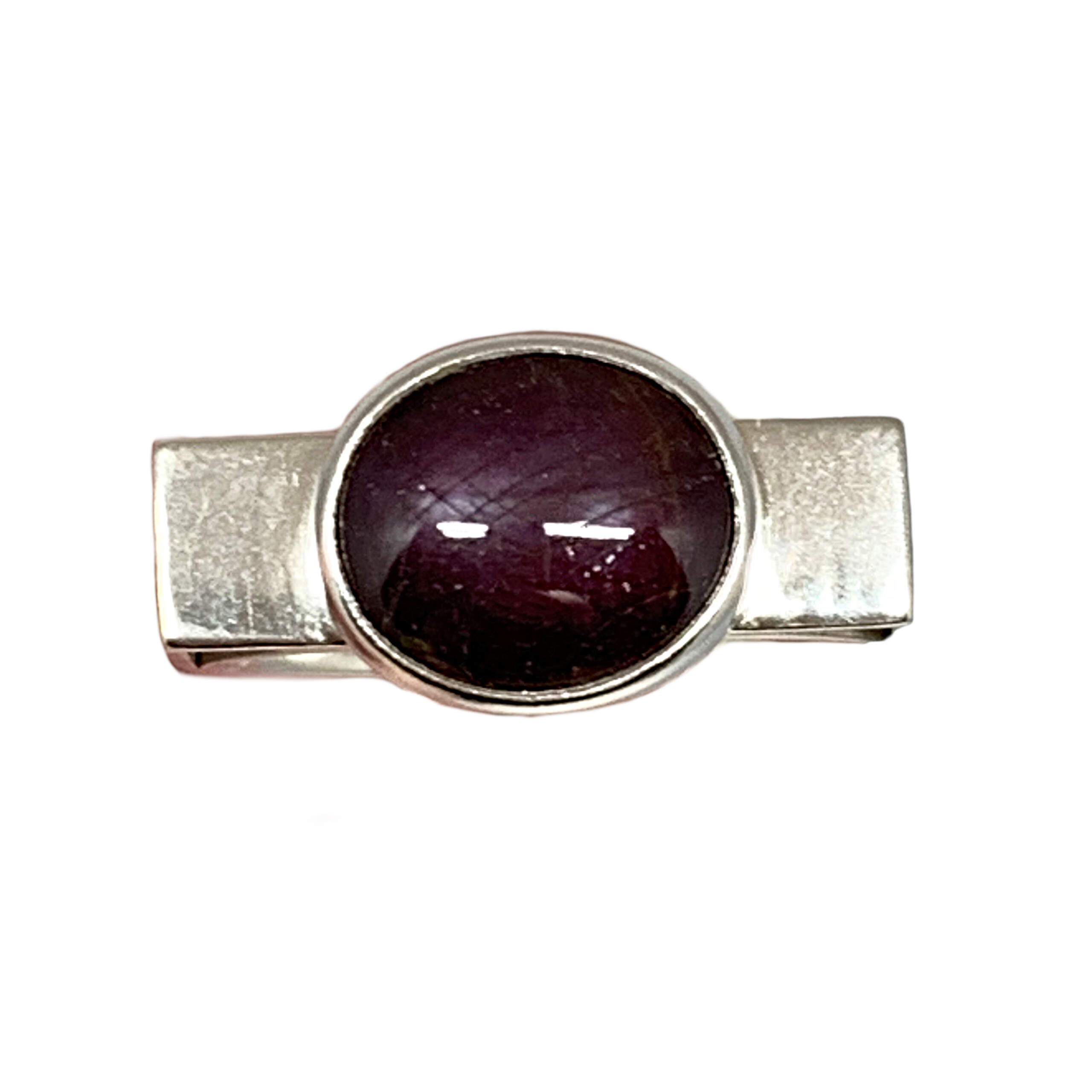 Locally handmade silver + ruby diopside ring by A&R Jewellery | Effusion Art Gallery + Cast Glass Studio, Invermere BC
