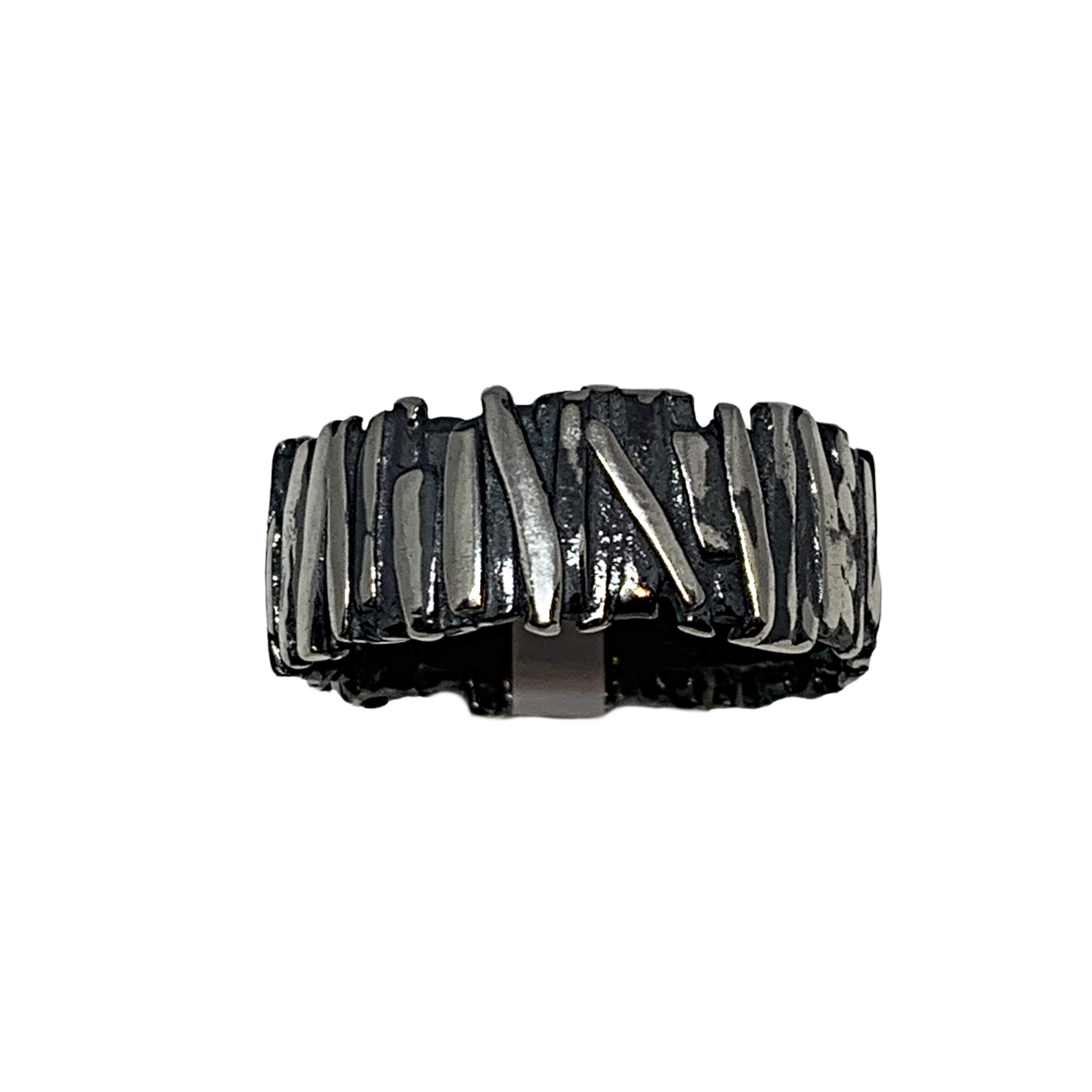 Locally handmade silver ring by A&R Jewellery | Effusion Art Gallery + Cast Glass Studio, Invermere BC