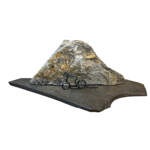 Chasing Freedom, mixed media cyclist sculpture by Paul Reimer | Effusion Art Gallery + Cast Glass Studio, Invermere BC