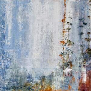 Fleeting Moment, acrylic landscape painting by Gina Sarro | Effusion Art Gallery + Cast Glass Studio, Invermere BC