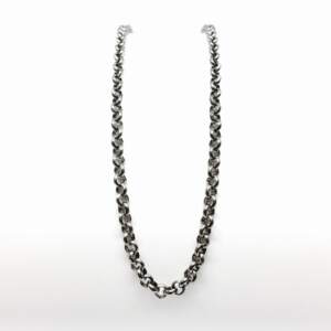 Sterling silver chain by Karyn Chopik | Effusion Art Gallery + Cast Glass Studio, Invermere BC