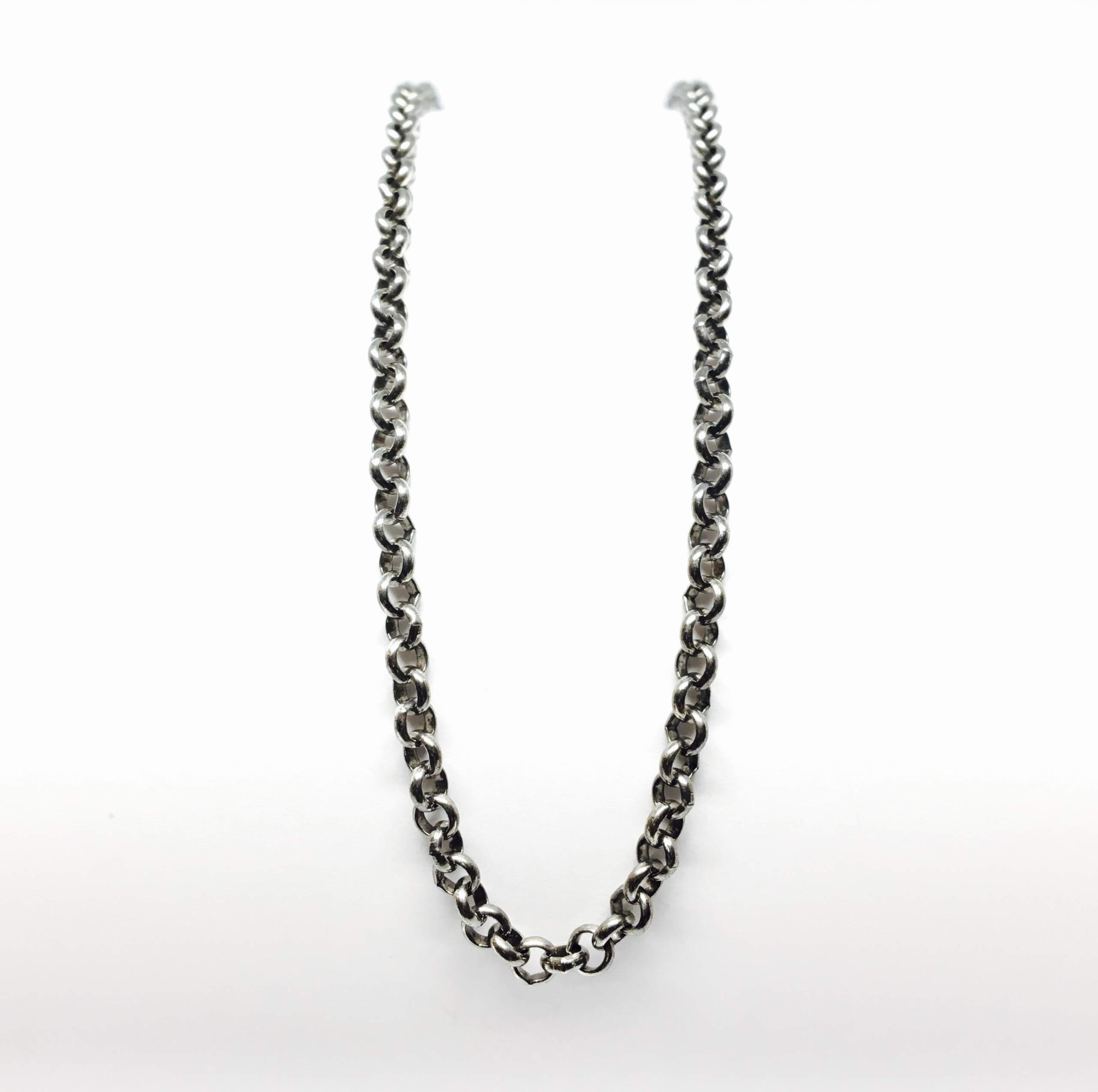 Sterling silver chain by Karyn Chopik | Effusion Art Gallery + Cast Glass Studio, Invermere BC