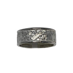 Handmade silver ring by A&R Jewellery | Effusion Art Gallery + Cast Glass Studio, Invermere BC