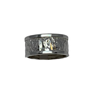 Handmade silver ring by A&R Jewellery | Effusion Art Gallery + Cast Glass Studio, Invermere BC