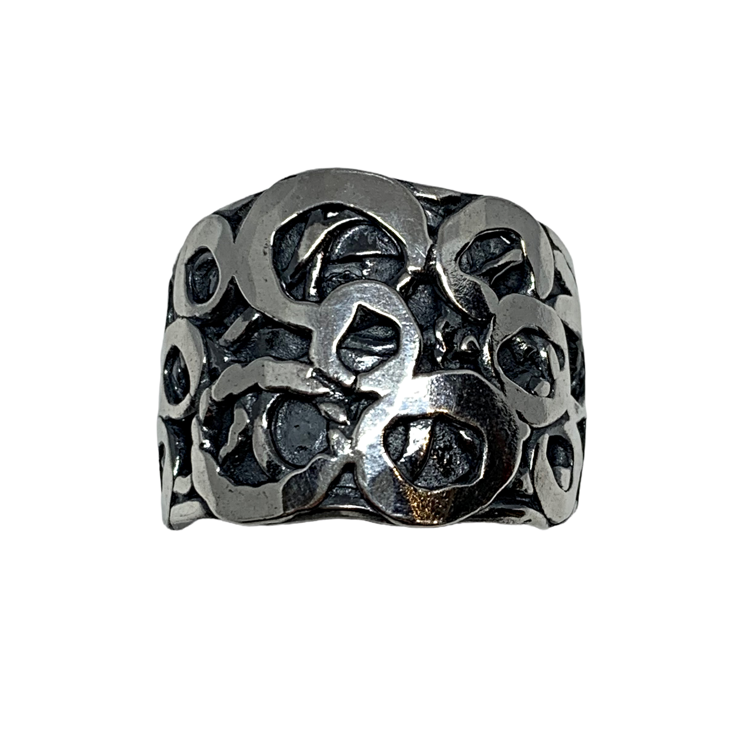 Handmade silver ring by A&R Jewellery | Effusion Art Gallery + Cast Glass Studio, Invermere BC