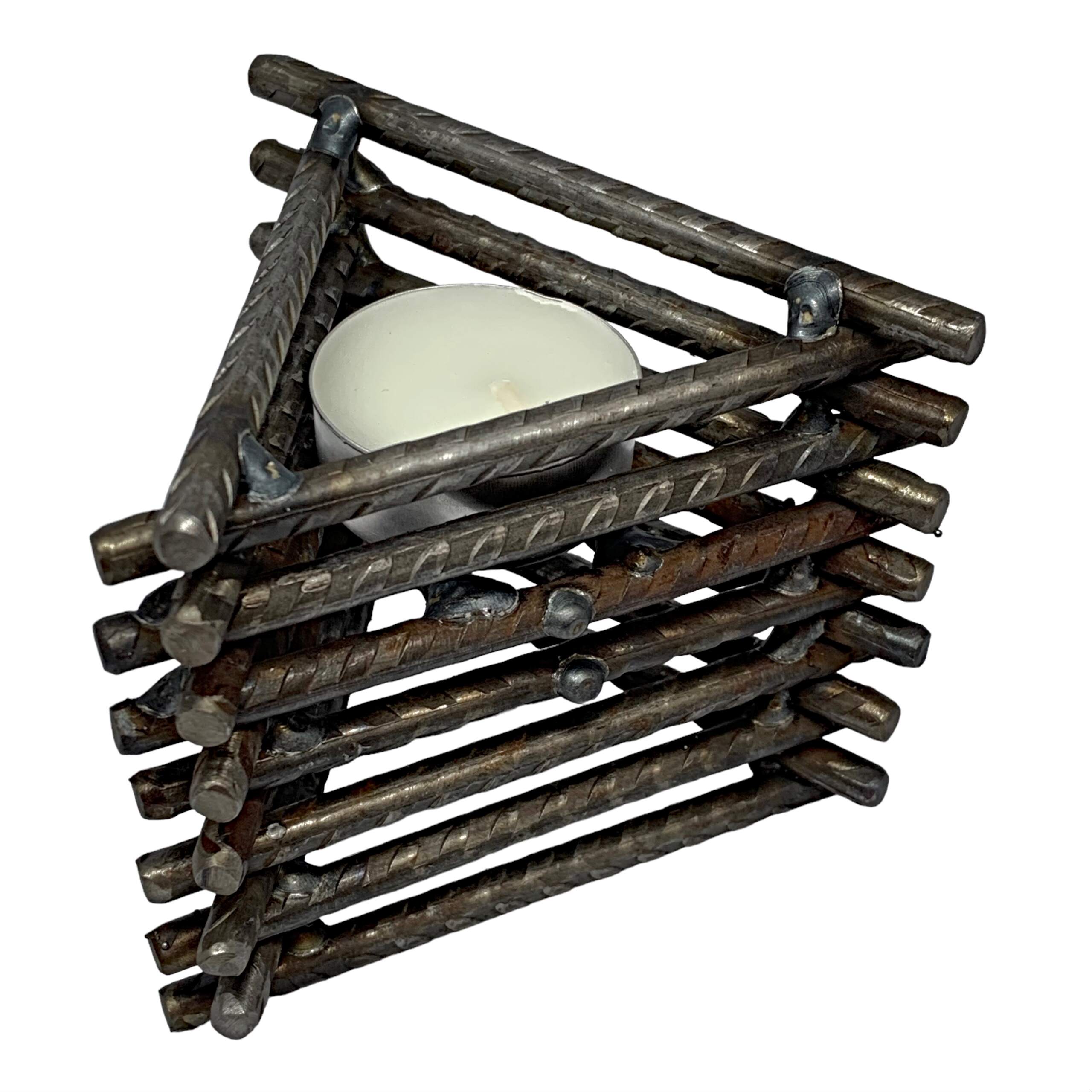 Mountain Tea Light 11 by Wendy Stone | Effusion Art Gallery + Cast Glass Studio, Invermere BC