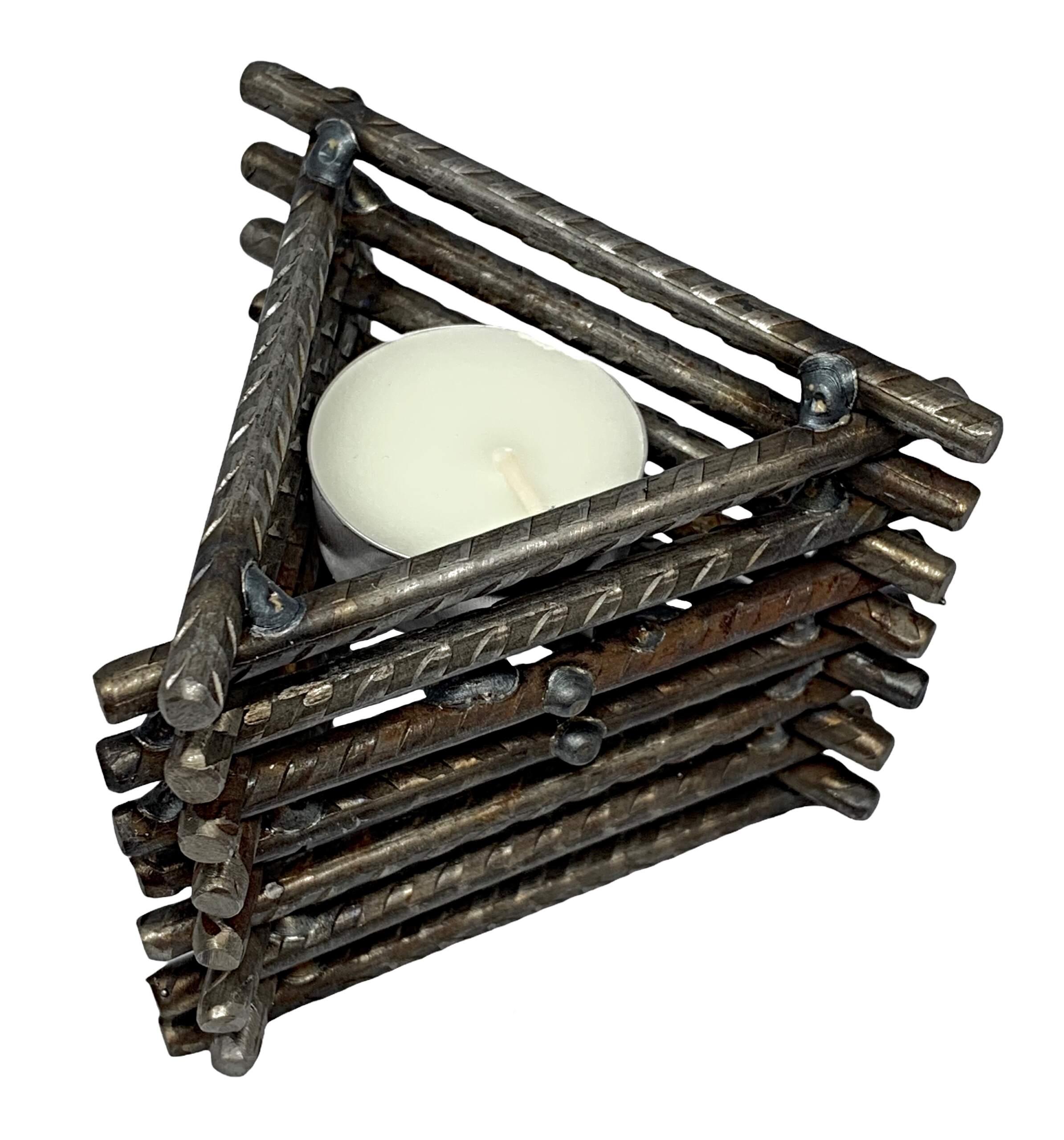 Mountain Tea Light 11 by Wendy Stone | Effusion Art Gallery + Cast Glass Studio, Invermere BC