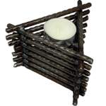 Mountain Tea Light 12 by Wendy Stone | Effusion Art Gallery + Cast Glass Studio, Invermere BC