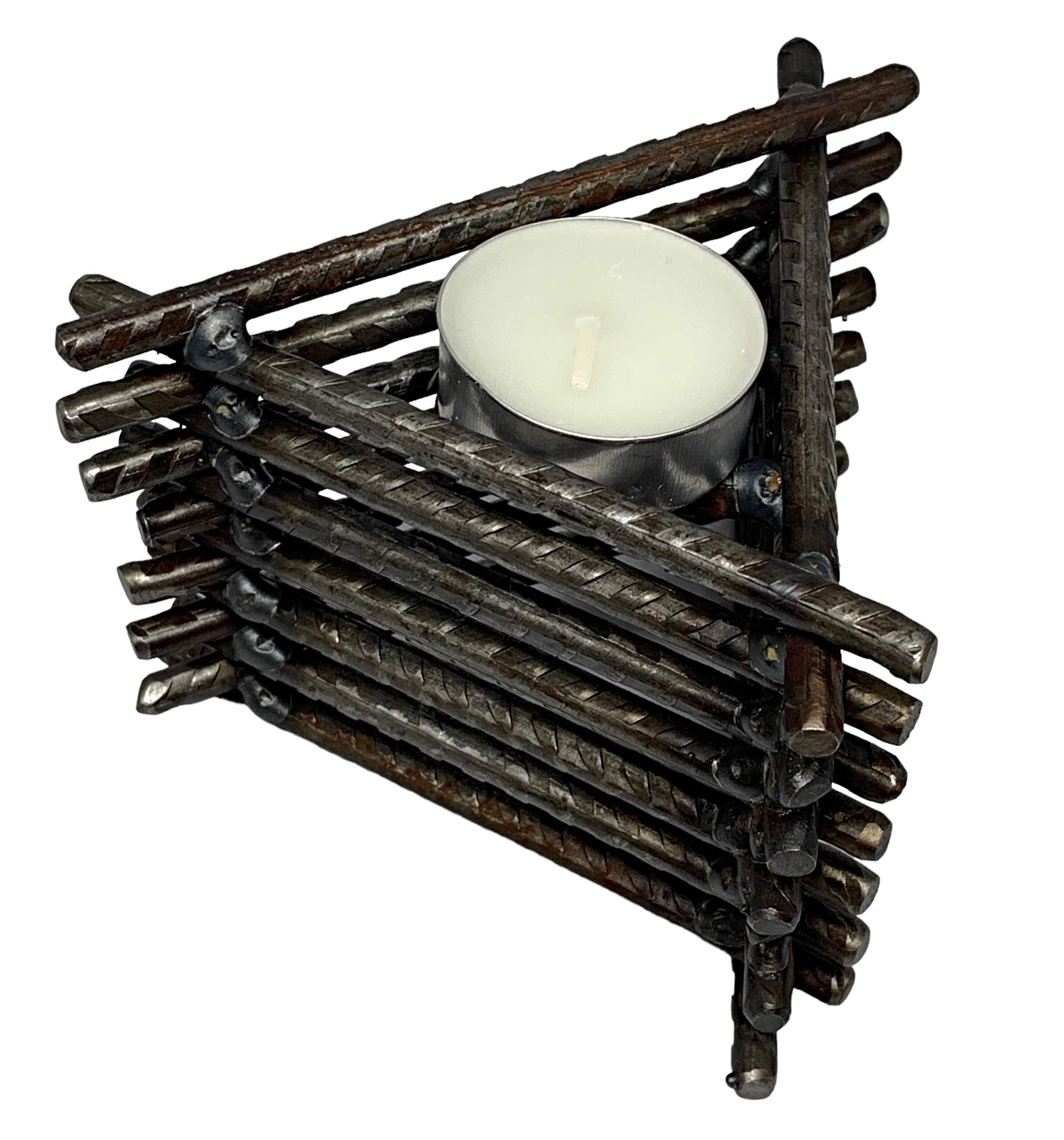 Mountain Tea Light 12 by Wendy Stone | Effusion Art Gallery + Cast Glass Studio, Invermere BC