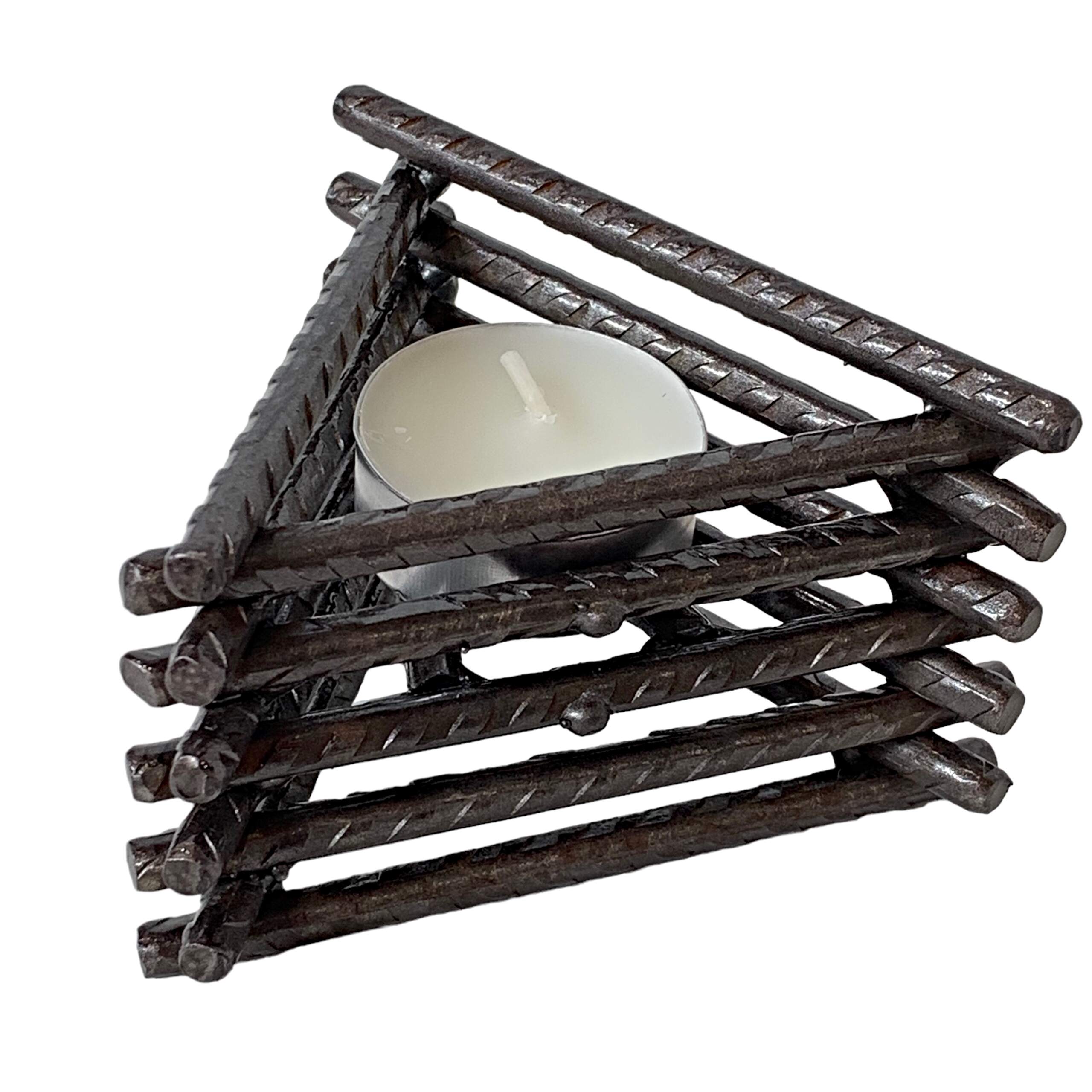 Mountain Tea Light 7 by Wendy Stone | Effusion Art Gallery + Cast Glass Studio, Invermere BC