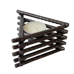 Mountain Tea Light 9 by Wendy Stone | Effusion Art Gallery + Cast Glass Studio, Invermere BC