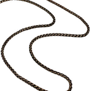 Bronze chain by Karyn Chopik | Effusion Art Gallery + Cast Glass Studio, Invermere BC