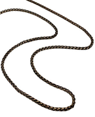 Bronze chain by Karyn Chopik | Effusion Art Gallery + Cast Glass Studio, Invermere BC