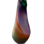 Dancing Silks, blown glass sculpture by Hayden MacRae | Effusion Art Gallery + Cast Glass Studio, Invermere BC