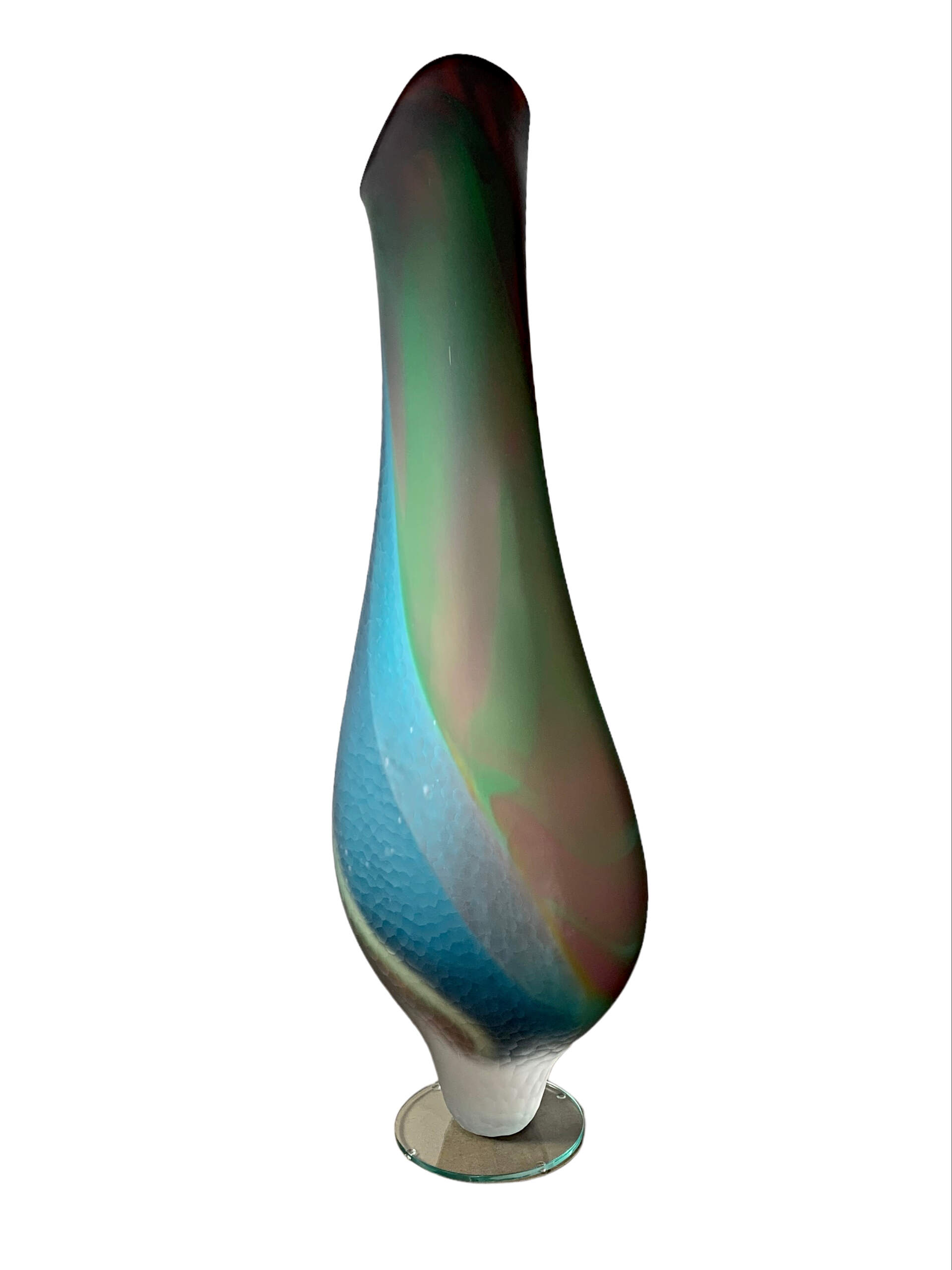 From the North, blown glass sculpture by Hayden MacRae | Effusion Art Gallery + Cast Glass Studio, Invermere BC