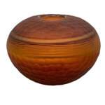Tears of a Sunset, blown glass bowl by Hayden MacRae | Effusion Art Gallery + Cast Glass Studio, Invermere BC