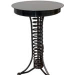 Side Table 2, reclaimed steel by Wendy Stone | Effusion Art Gallery + Cast Glass Studio, Invermere BC