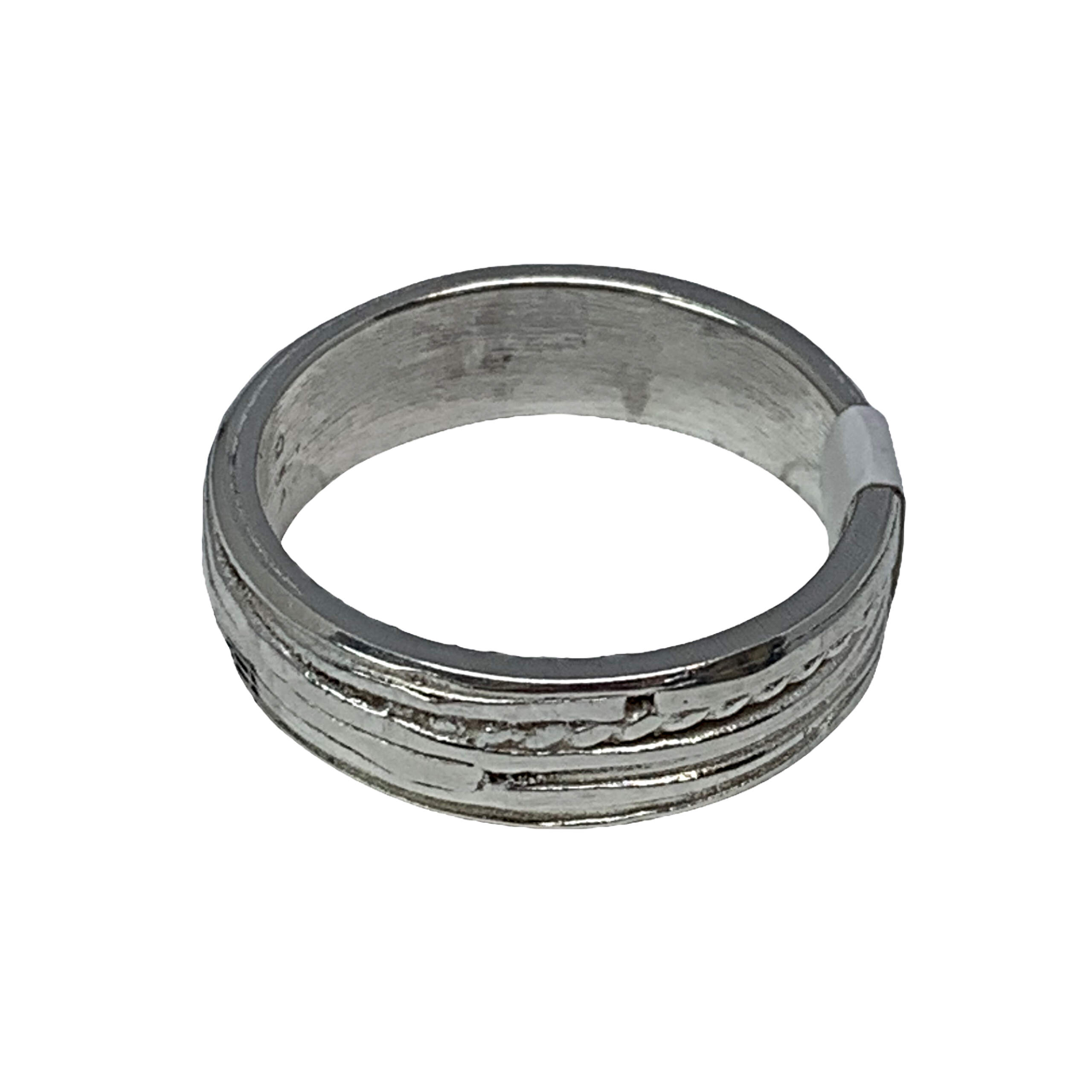 Handmade silver ring by A&R Jewellery | Effusion Art Gallery + Cast Glass Studio, Invermere BC