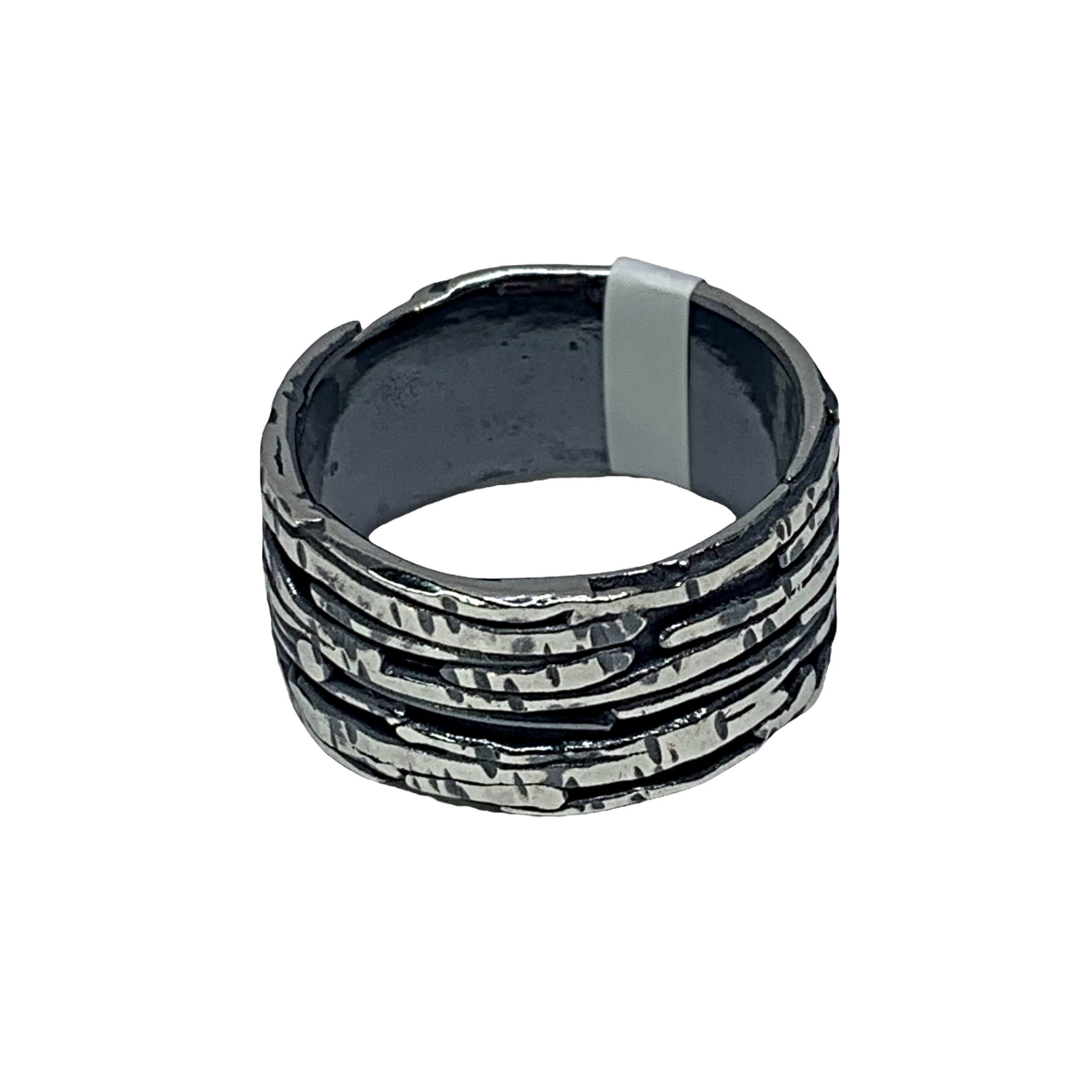 Handmade silver ring by A&R Jewellery | Effusion Art Gallery + Cast Glass Studio, Invermere BC
