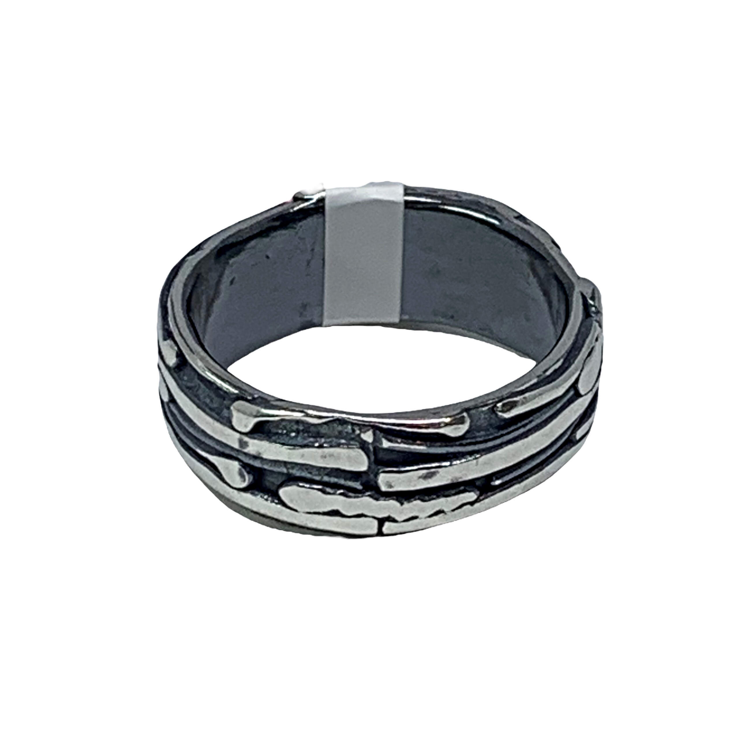 Handmade silver ring by A&R Jewellery | Effusion Art Gallery + Cast Glass Studio, Invermere BC