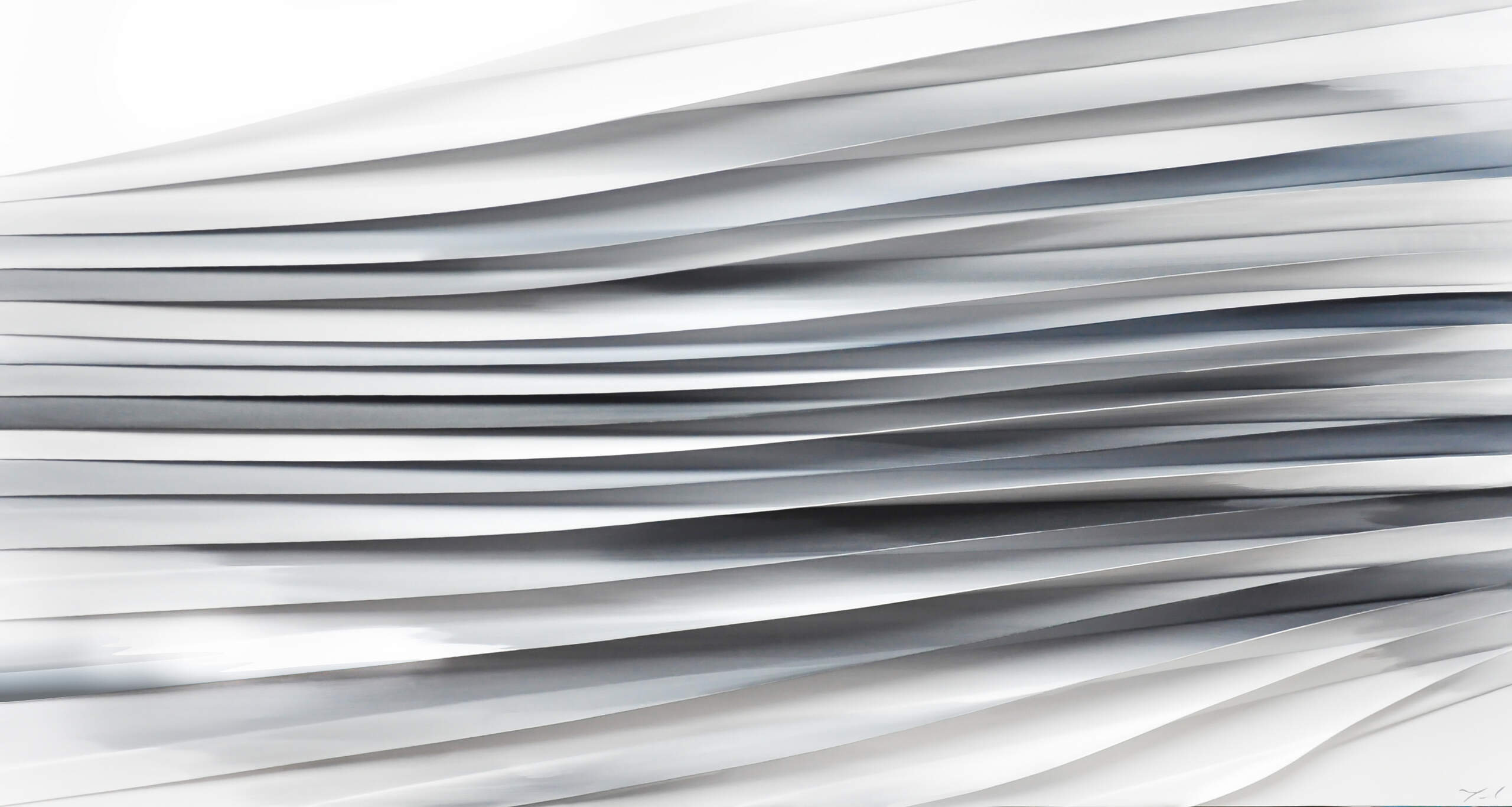 You and I 1, 3-D mixed media abstract painting by Melanie Giguere | Effusion Art Gallery + Cast Glass Studio, Invermere BC