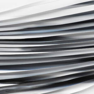 Soft white, grey, and navy 3-D mixed media abstract paintings by Melanie Giguere