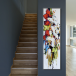 Tell Me Now So I Know, oil floral painting by Kimberly Kiel | Effusion Art Gallery, Invermere BC